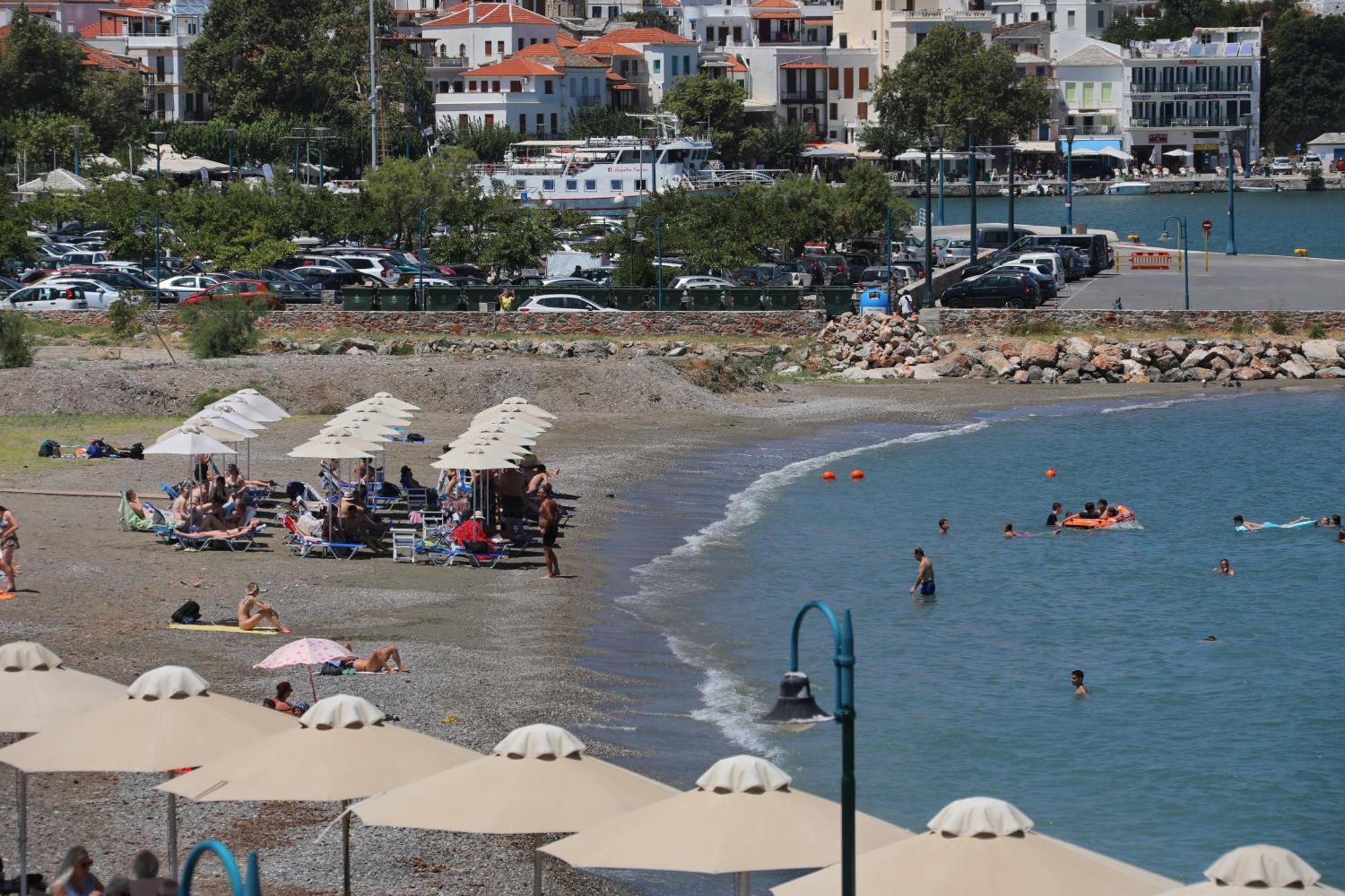 Mamma Mia Hotel Skopelos Town Exterior photo