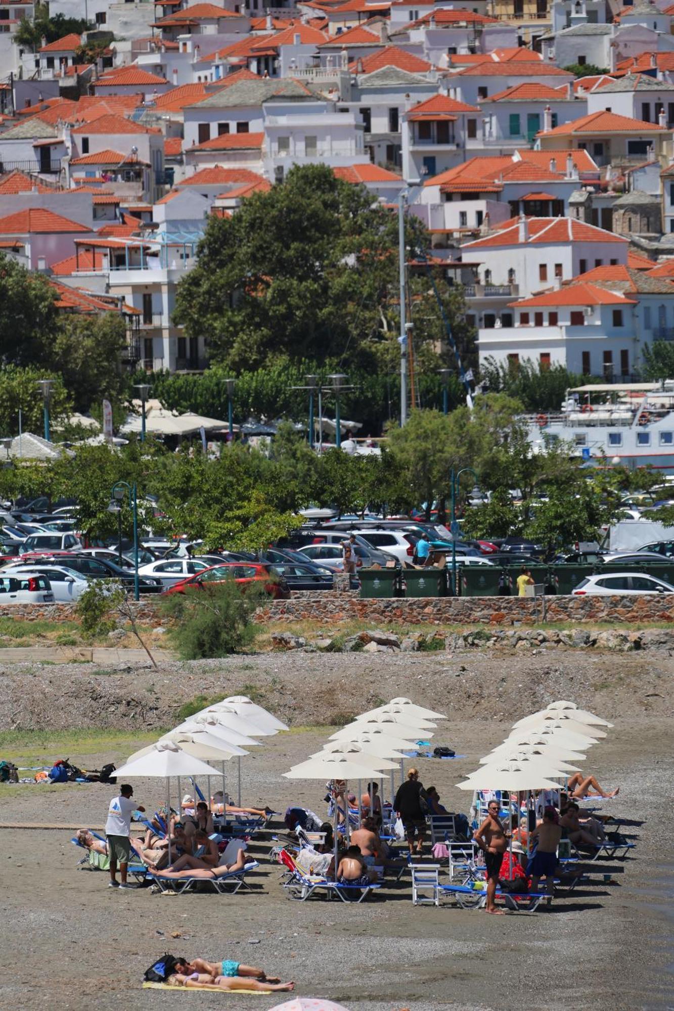 Mamma Mia Hotel Skopelos Town Exterior photo